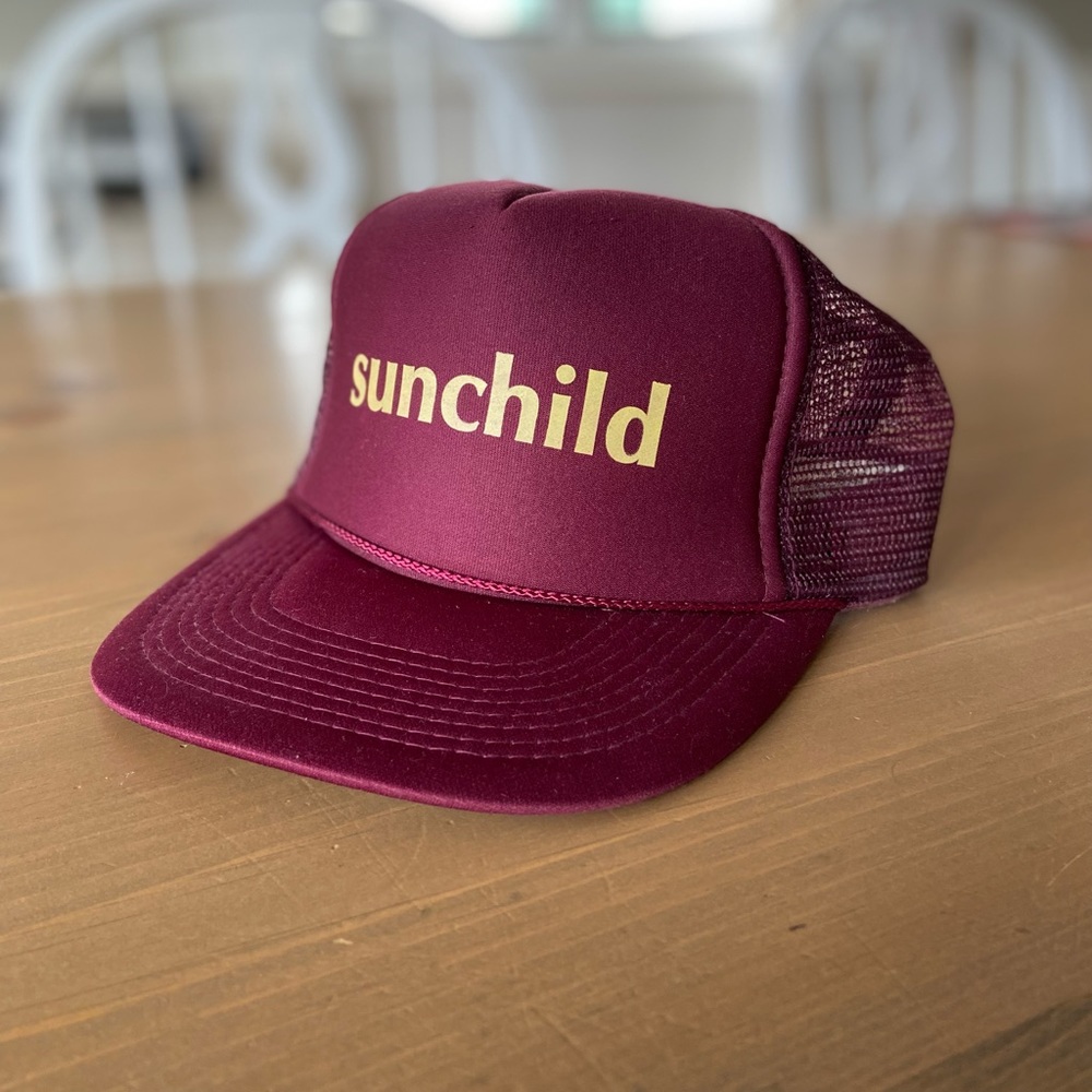 Vintage “sunchild” SnapBack hat